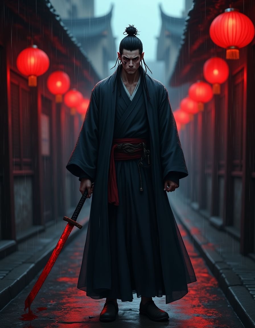 血刃江湖 - 刀光剑影,恩怨情仇 血刃江湖 - 花园动漫剑侠番剧封面